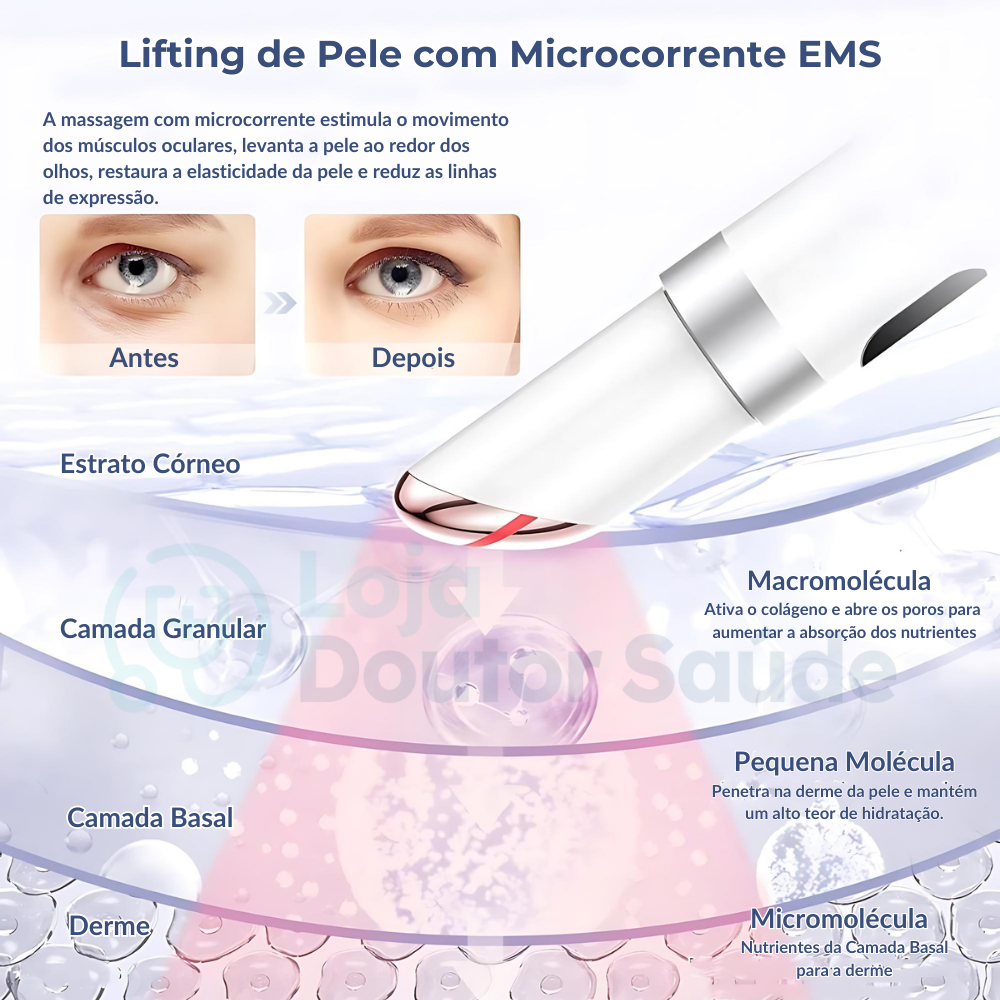 Massageador Para Área Dos Olhos